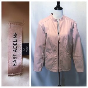 NWT ~ East Adeline Vegan Leather Jacket - Size 1X